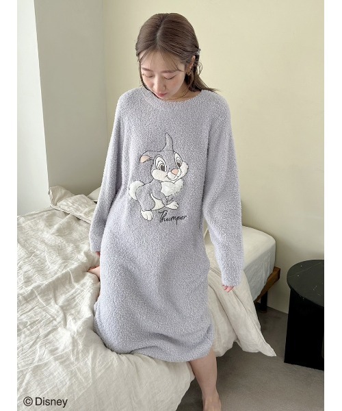 新品】スナイデルホームSNIDEL HOMEとんすけ柄ワンピースグレー