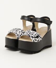 ヨースケ YOSUKE ウィメンズ厚底バッグベルトサンダル 2810134