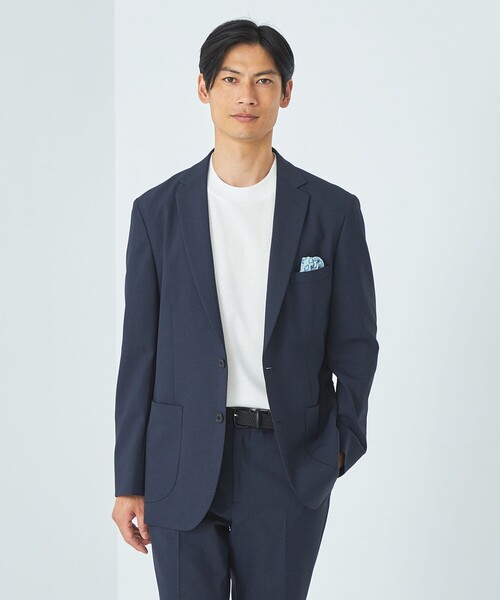 green label relaxing（グリーンレーベルリラクシング）の「L/A ポンチ ワイドカラー Tシャツ（Tシャツ/カットソー・メンズ・ダークグレー/オレンジ系その他/ホワイト・S/M/L/XL）」の8枚目の写真