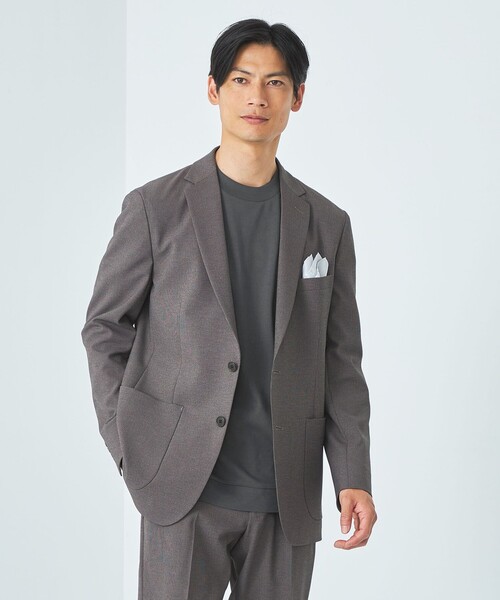 green label relaxing（グリーンレーベルリラクシング）の「L/A ポンチ ワイドカラー Tシャツ（Tシャツ/カットソー・メンズ・ダークグレー/オレンジ系その他/ホワイト・S/M/L/XL）」の11枚目の写真