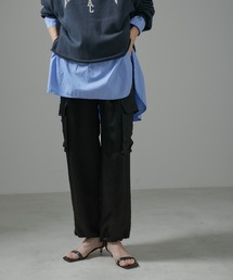 SALON adam et rope' | ブライトカーゴパンツ【セットアップ対応・洗える】(カーゴパンツ)