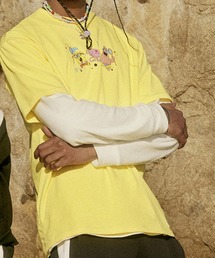PUMA(�v�[�})��PUMA X SPONGEBOB Graphic Unisex T-Shirt / �X�|���W�E�{�u �O���t�B�b�N ���� T�V���c(T�V���c/�J�b�g�\�[)