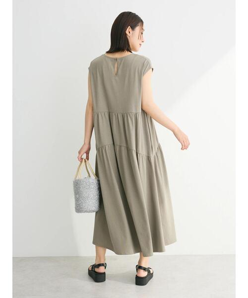 Sugar spoon（シュガースプーン）の「・SUGAR　SPOON<COOL>フレンチキリカエワンピ（ワンピース・レディース・ダークグリーン/グレイッシュベージュ/ブラック・FREE）」の15枚目の写真