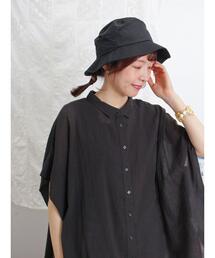 Samansa Mos2 | 柄アソート肩タックチュニック(シャツ/ブラウス)