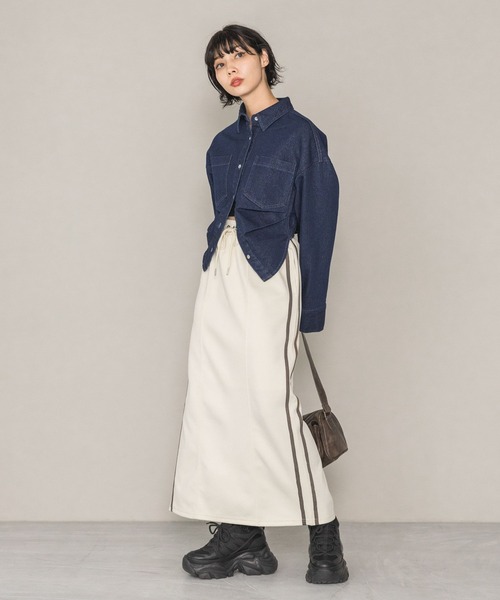 カットツイルナロースカート（スカート）｜PAGEBOY（ページボーイ）の