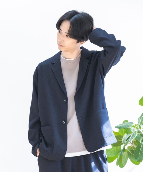 極美品 ツイル 2ボタン ジャケット＆パンツ 2点 セットアップ BEAMS HEART（ビームスハート）の「ツイル 2ボタン ジャケット＆パンツ