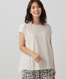 Elura | 異素材コンビプルオーバー/133650(Tシャツ/カットソー)