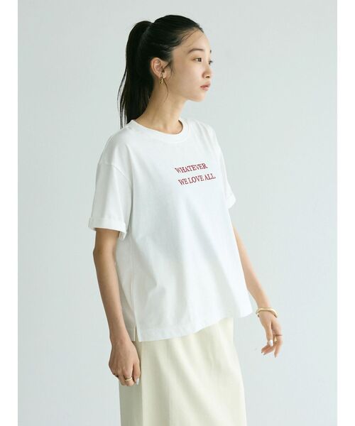 CRAFT STANDARD BOUTIQUE(クラフトスタンダードブティック)の「刺繍ロゴTシャツ(Tシャツ/カットソー・レディース・A/B/E/D/C・FREE)」の11枚目の写真