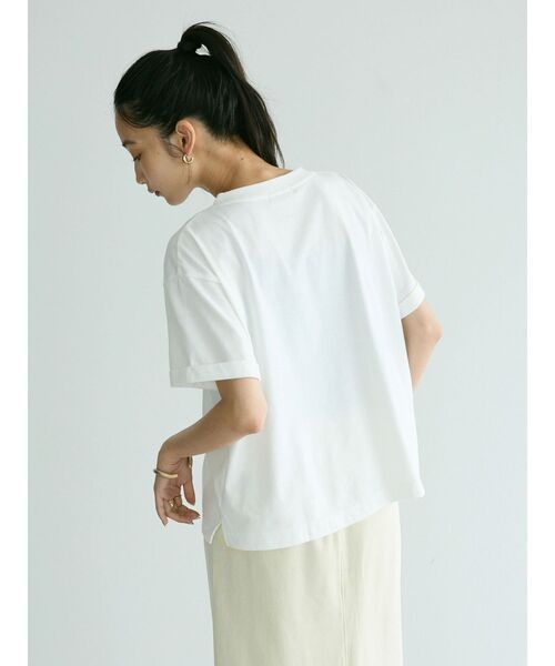 CRAFT STANDARD BOUTIQUE(クラフトスタンダードブティック)の「刺繍ロゴTシャツ(Tシャツ/カットソー・レディース・A/B/E/D/C・FREE)」の12枚目の写真