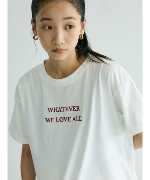CRAFT STANDARD BOUTIQUE(クラフトスタンダードブティック)の「刺繍ロゴTシャツ(Tシャツ/カットソー・レディース・A/B/E/D/C・FREE)」の13枚目の写真