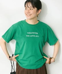 刺繍ロゴTシャツ