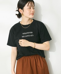 刺繍ロゴTシャツ
