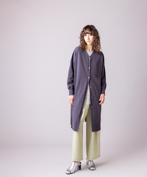 OSMOSIS（オズモーシス）の「タックワイドパンツ（その他パンツ・レディース・ベージュ/ネイビー/ライトグリーン/グレー・ONE SIZE）」の20枚目の写真