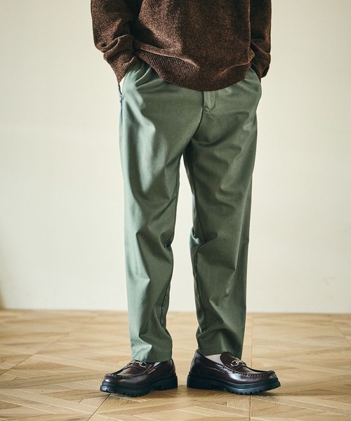 LAKOLE(ラコレ)の「コレラクパンツTRスリムパンツ / 129337(その他パンツ・メンズ・ネイビー/チャコール/セージグリーン/ブラック/ブラウン/ライトグレー/ブルー/アイボリー/ベージュ・X-LARGE/SMALL/LARGE/MEDIUM)」の7枚目の写真