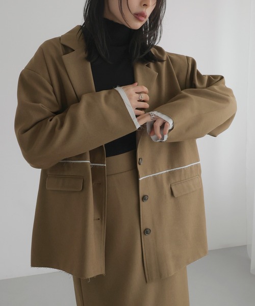 【セール】カットオフテーラージャケット（テーラードジャケット）｜LIAN（リアン）