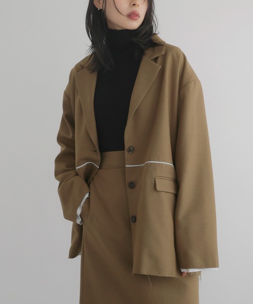 【セール】カットオフテーラージャケット（テーラードジャケット）｜LIAN（リアン）