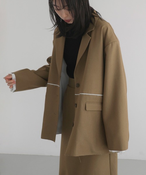 【セール】カットオフテーラージャケット（テーラードジャケット）｜LIAN（リアン）