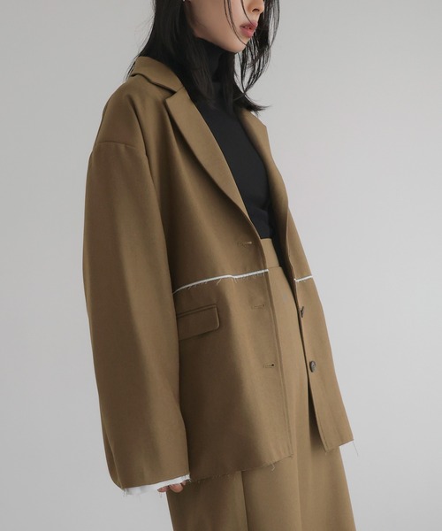 【セール】カットオフテーラージャケット（テーラードジャケット）｜LIAN（リアン）