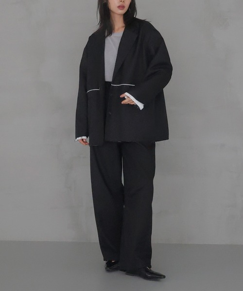 【セール】カットオフテーラージャケット（テーラードジャケット）｜LIAN（リアン）