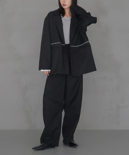 【セール】カットオフテーラージャケット（テーラードジャケット）｜LIAN（リアン）