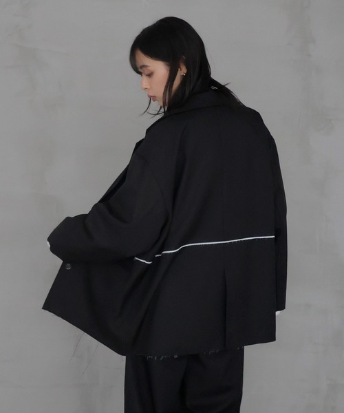 【セール】カットオフテーラージャケット（テーラードジャケット）｜LIAN（リアン）