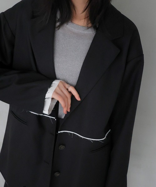 【セール】カットオフテーラージャケット（テーラードジャケット）｜LIAN（リアン）
