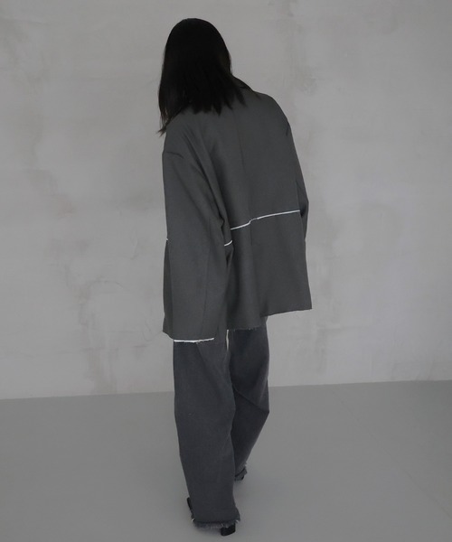 【セール】カットオフテーラージャケット（テーラードジャケット）｜LIAN（リアン）