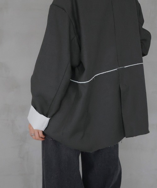 【セール】カットオフテーラージャケット（テーラードジャケット）｜LIAN（リアン）