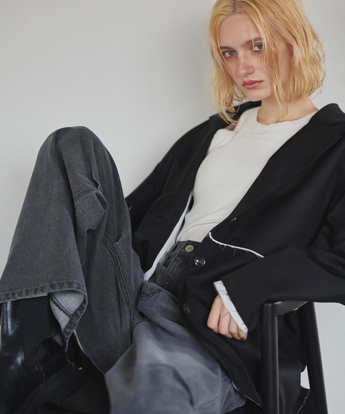 【セール】カットオフテーラージャケット（テーラードジャケット）｜LIAN（リアン）