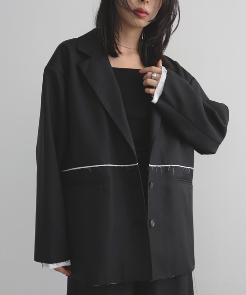 【セール】カットオフテーラージャケット（テーラードジャケット）｜LIAN（リアン）