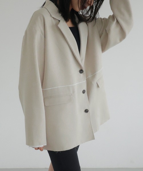 【セール】カットオフテーラージャケット（テーラードジャケット）｜LIAN（リアン）