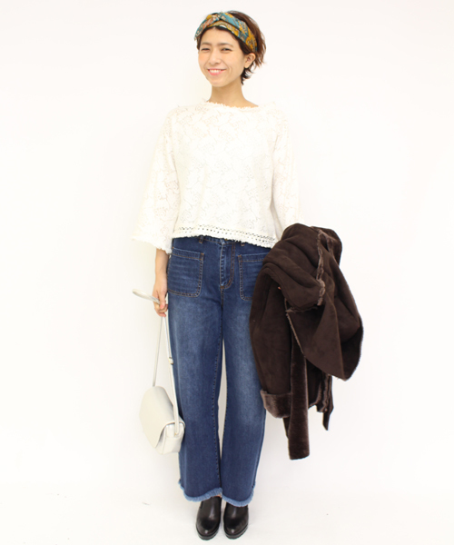 mystic(ミスティック)の「【予約限定★ニットプレゼント】フードムートンコート(ムートンコート・レディース・ブラウン/モカ/キャメル・FREE)」の22枚目の写真