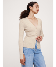 Banana Republic（バナナリパブリック）の「リブ メリノウール カーディガン（カーディガン/ボレロ）」