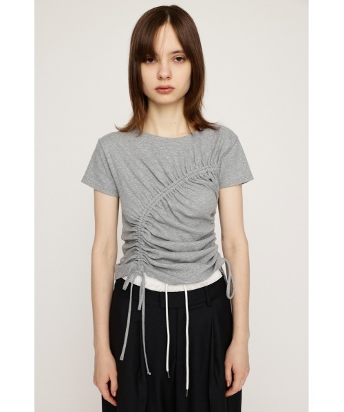 SLY（スライ）の「【再入荷】DROST GATHER COMPACT TOPS