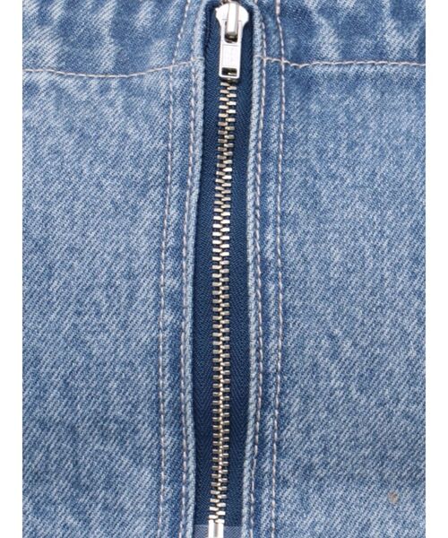 EVRIS（エヴリス）の「ジップデニムビスチェ（キャミソール・レディース・ブラック/ブルー・FREE）」の15枚目の写真