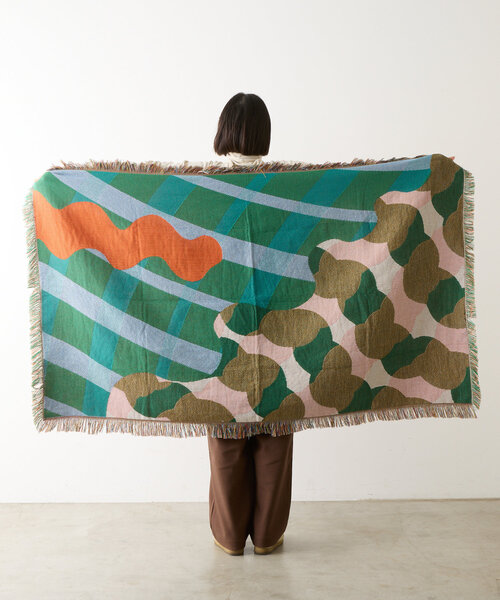 【SAHIR サヒール】Throwket crossing スローケット（ラグ/マット）｜BIRTHDAY BAR（バースデイバー）