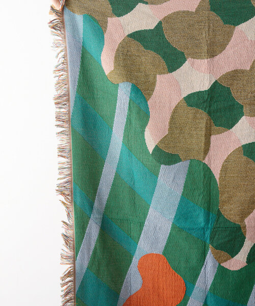 【SAHIR サヒール】Throwket crossing スローケット（ラグ/マット）｜BIRTHDAY BAR（バースデイバー）