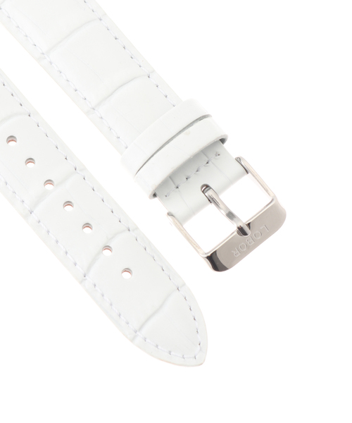 HIROB(ヒロブ)の「LOBOR WHITE STRAP 20mm(SILVER)(アナログ腕時計・レディース・シルバー・FREE)」の3枚目の写真