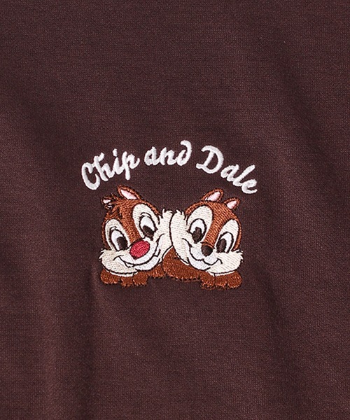 Disney(ディズニー)の「【DISNEY/ディズニー】ワンポイント刺繍トラックジャケット(ジャージ・レディース・ブラウン系/ブラック系/ホワイト系/ダークグリーン系・L/M)」の22枚目の写真