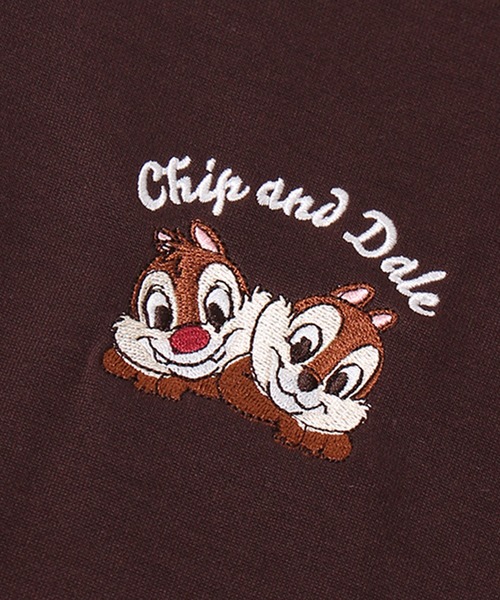 Disney(ディズニー)の「【DISNEY/ディズニー】ワンポイント刺繍トラックジャケット(ジャージ・レディース・ブラウン系/ブラック系/ホワイト系/ダークグリーン系・L/M)」の12枚目の写真