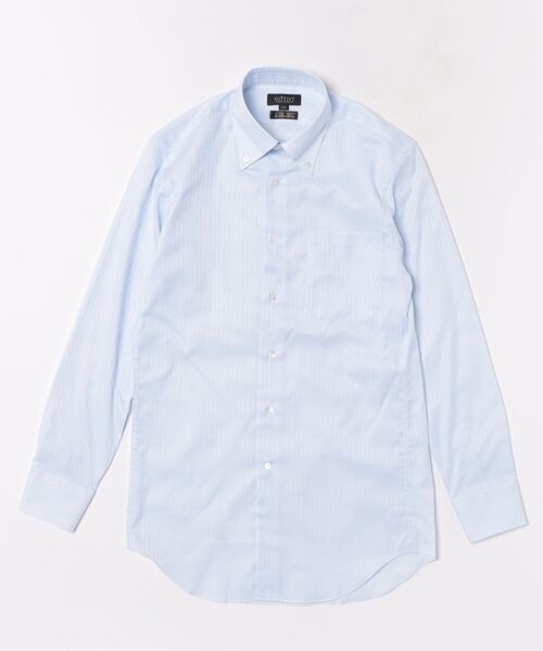 スーティスト 超長綿120双糸 ウオッシャブル ボタンダウン ビジネスドレス長袖シャツ（ビジネスシャツ）｜TAKA-Q（タカキュー）