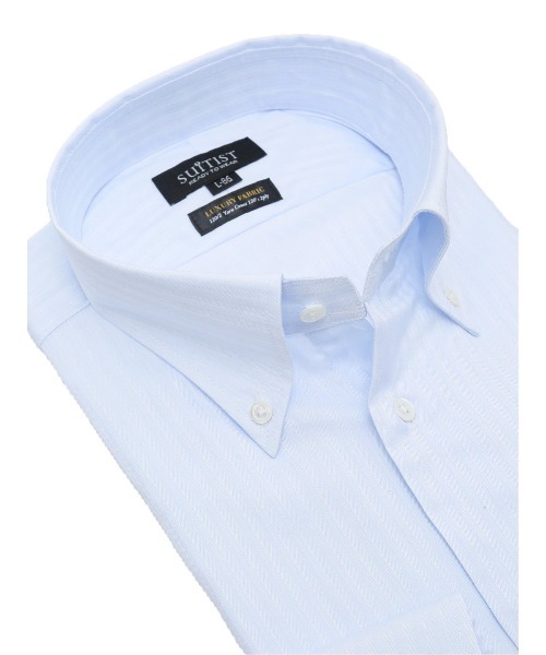 スーティスト 超長綿120双糸 ウオッシャブル ボタンダウン ビジネスドレス長袖シャツ（ビジネスシャツ）｜TAKA-Q（タカキュー）
