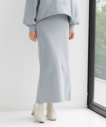 mysty woman | ソフトタッチナローニットスカート 152985(スカート)