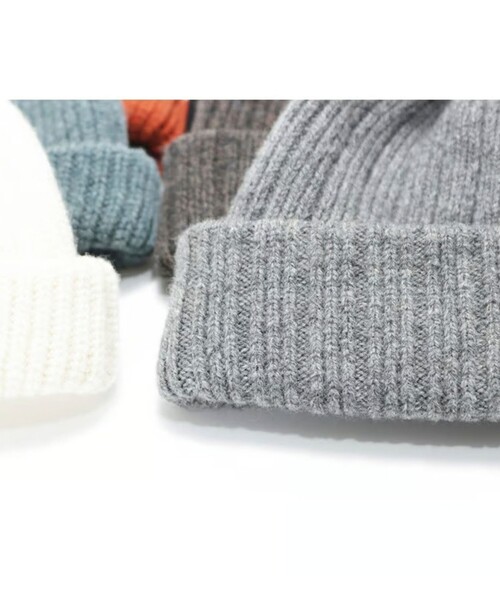 halo commodity(ハロ コモディティー)の「【halo Commodity/ハロ コモディティー】Half Delight Watch ワッチ(ニットキャップ/ビーニー・メンズ・ブラック/グレー/オレンジ/ブルーグリーン・FREE)」の7枚目の写真