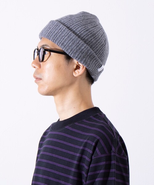 halo commodity(ハロ コモディティー)の「【halo Commodity/ハロ コモディティー】Half Delight Watch ワッチ(ニットキャップ/ビーニー・メンズ・ブラック/グレー/オレンジ/ブルーグリーン・FREE)」の8枚目の写真