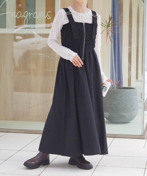 セール】マルチWAYシャーリングワンピース（ワンピース