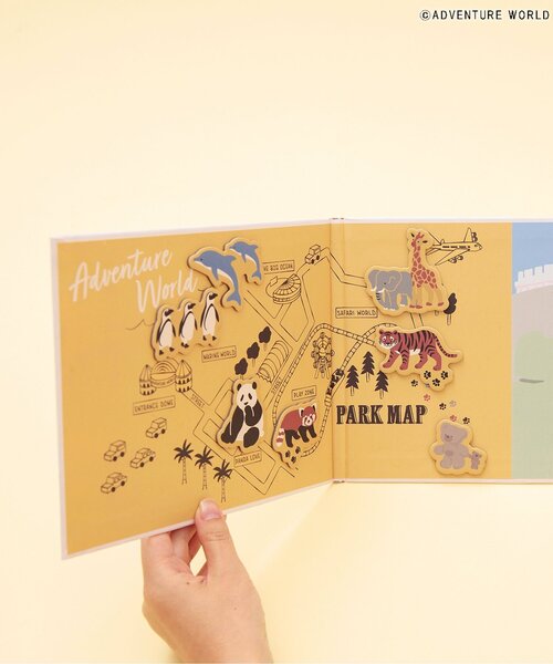 apres les cours（アプレレクール）の「アドベンチャーワールド/どうぶつマグネットブック（おもちゃ・キッズ・レインボー・FREE）」の12枚目の写真