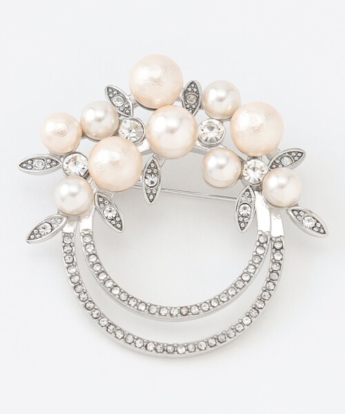 リースブーケ ブローチ（ブローチ/コサージュ）｜J.PRESS（ジェイ