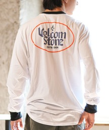 VOLCOM/ボルコム 長袖Tシャツ/ロンT バックプリント COGNAC A3632404