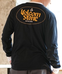 VOLCOM/ボルコム 長袖Tシャツ/ロンT バックプリント COGNAC A3632404